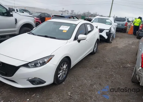 2016 Mazda Mazda3 I Touring z USA, uszkodzony, nr VIN 3MZBM1W7XGM238448